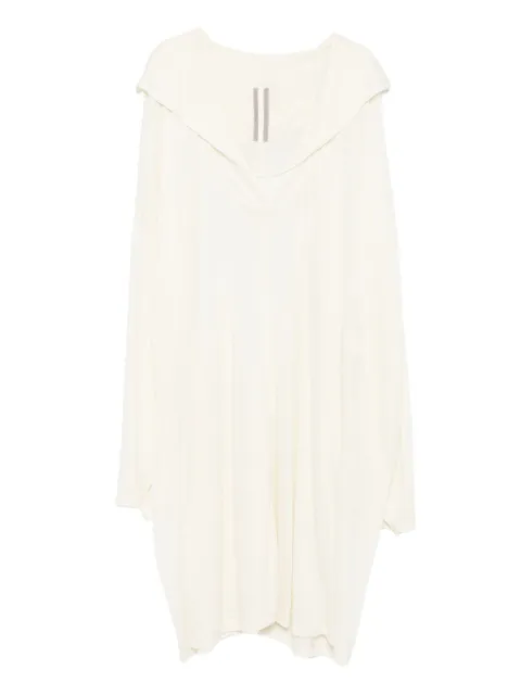 Rick Owens draped long T-shirt White RR02E1910JSW