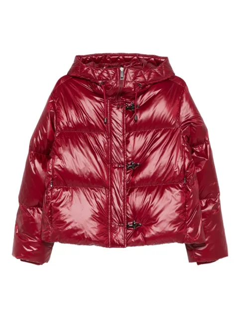 Fay hooded puffer jacket Red NAW36513580ICI