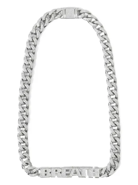 BREATH cuban-link necklace Silver BR25SSAC8011