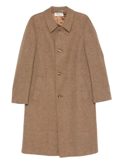 A.N.G.E.L.O. Vintage Cult 1990s mélange-effect coat Brown AN350ZN