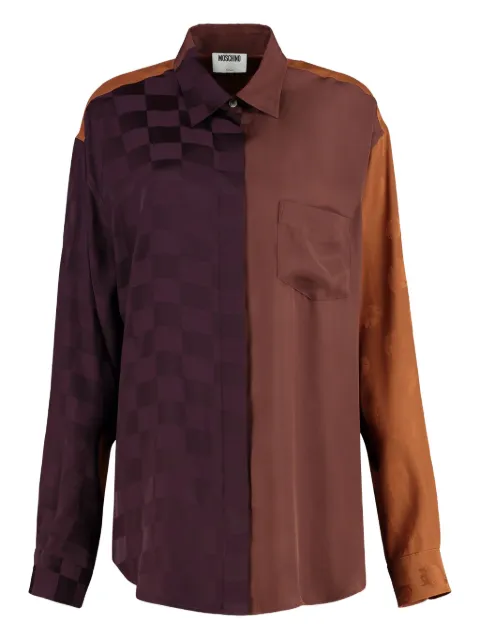 Moschino long-sleeve shirt Brown A02355535