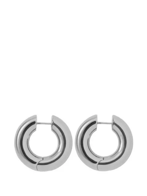 Jennifer Fisher Micro Samira Hinged huggie earrings Silver 524423