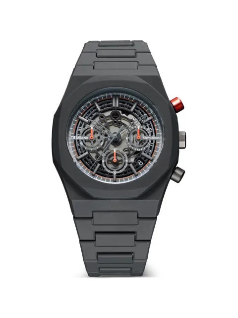 D1 Milano Model K Polychrono 40.5mm watch Grey PHBJ10