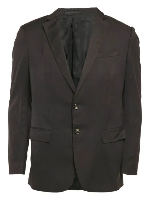 BOSS GREEN HUGO BOSS 2000s wool single-breasted blazer Grey 1177208