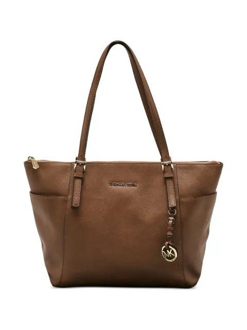 Michael Michael Kors Jet Set leather tote bag Brown 1172870