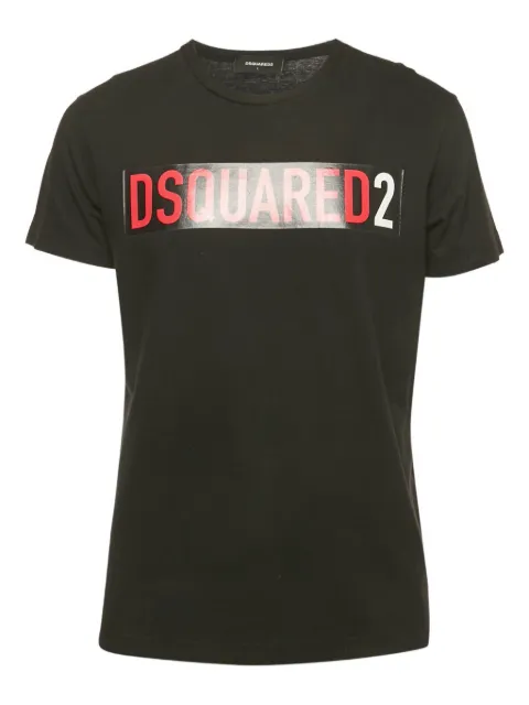 DSQUARED2 logo-print T-shirt Black 1186718