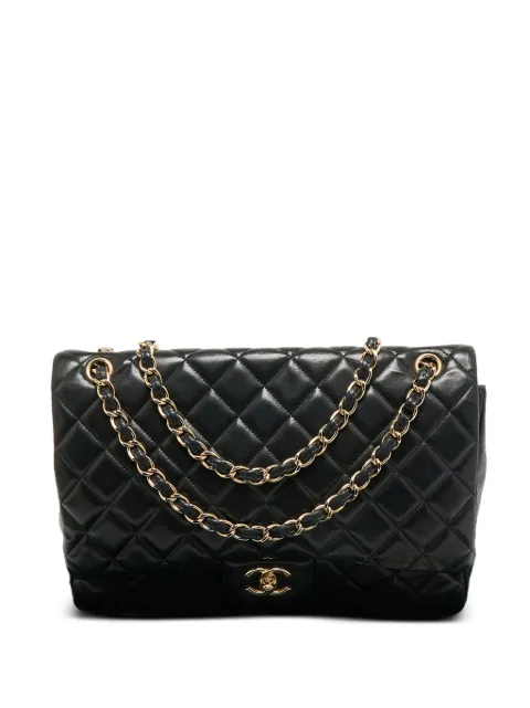 CHANEL Pre-Owned 1990s quilted flap bag Black 1186407