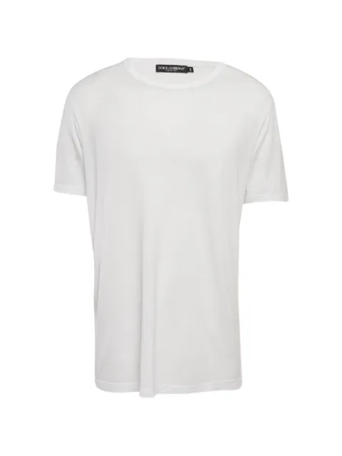 Dolce & Gabbana Pre-Owned crew-neck T-shirt White 1180319