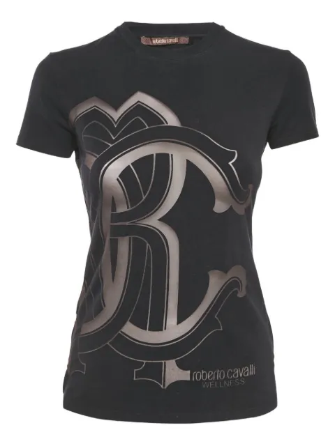 Roberto Cavalli Vintage logo-print T-shirt Black 1178137