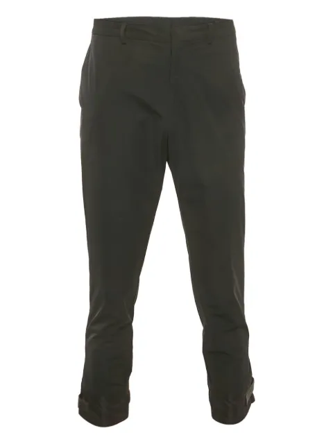 Prada Pre-Owned touch-strap detail pants Black 1178222