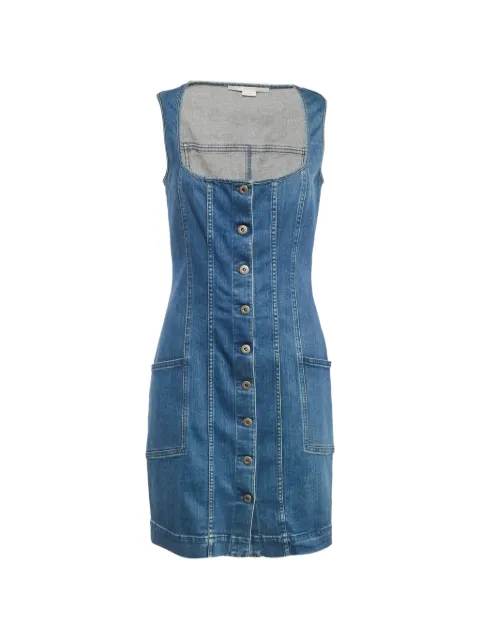 Stella McCartney Pre-Owned denim sleeveless mini dress Blue 1175910