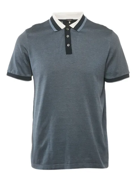 BOSS cotton polo shirt Blue 1175075