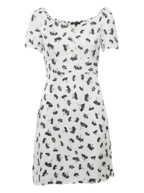 Maje floral-print mini dress White 1171754