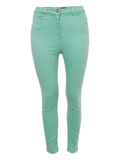 Elisabetta Franchi high-rise skinny jeans Green 1175857