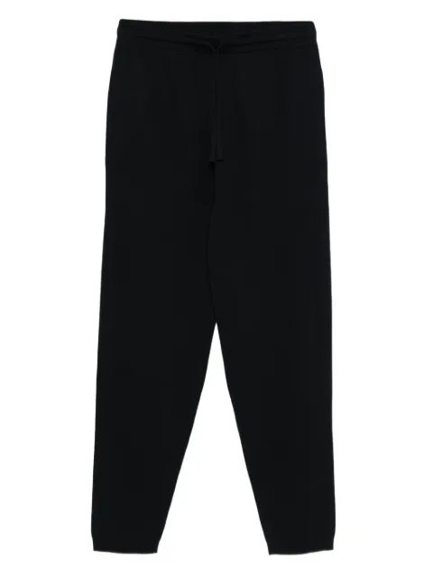 Emporio Armani drawstring straight-leg trousers Blue EM001958AF18173