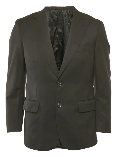 Balmain Pre-Owned wool-blend blazer Black 1171378