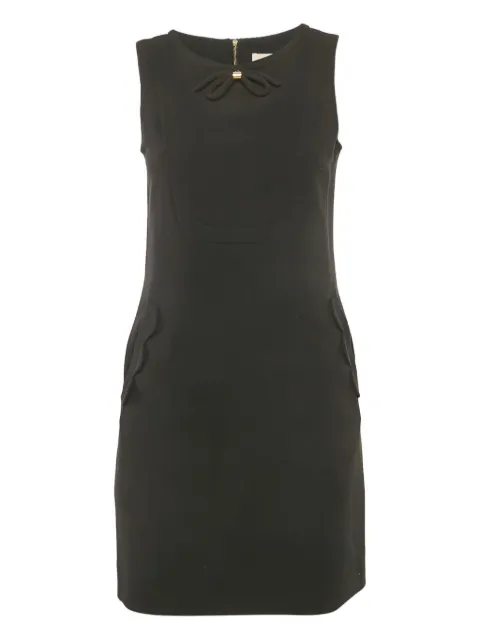 SANDRO bow-detail mini dress Black 1174353
