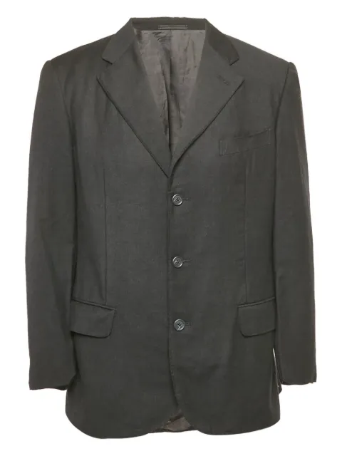 Ermenegildo Zegna Vintage three-button blazer Black 1169697