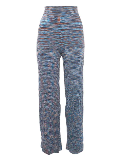 SIMKHAI 2020s space-dyed knit trousers Multicolour 1171907