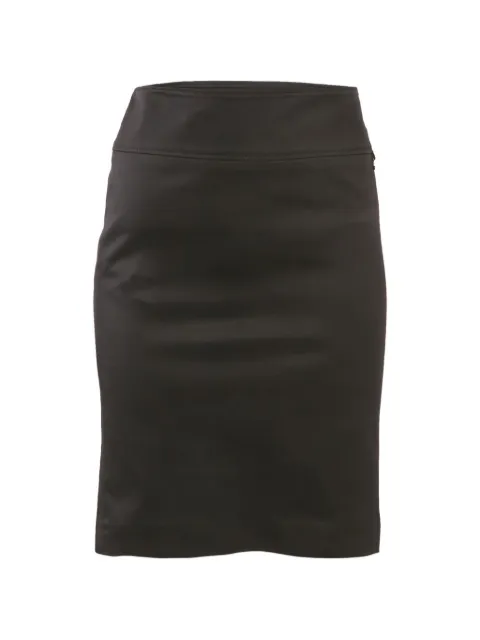 Gucci Pre-Owned GG-detail mini skirt Black 1170174