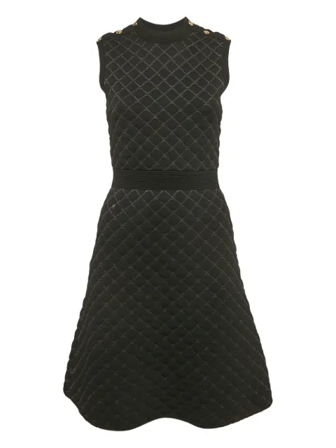 SANDRO quilted sleeveless dress Black 1169342