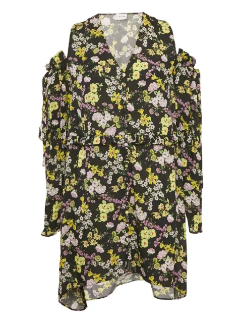 Magda Butrym floral-print mini dress Black 1165846