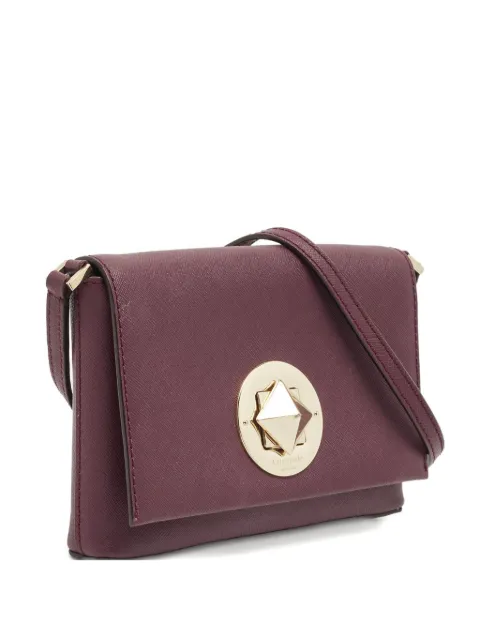 Kate Spade saffiano-leather cross body bag Purple 1169685