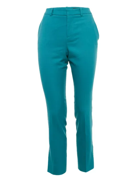 Gucci Pre-Owned wool trousers Blue 1168639