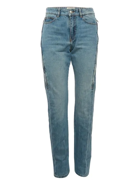 Zadig&Voltaire 2021 faded-wash denim trousers Blue 1167221