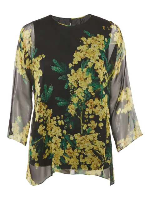 Dolce & Gabbana Pre-Owned floral-print blouse Black 1174130