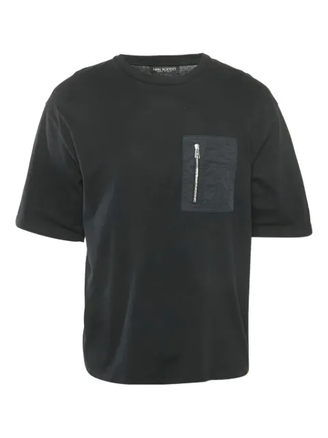 Neil Barrett drop-shoulder T-shirt Black 1174368