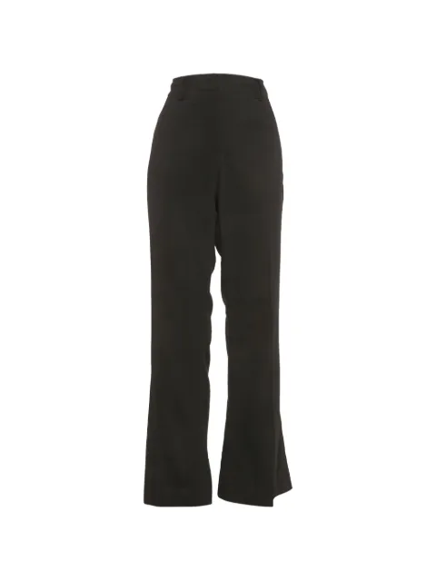 Burberry Pre-Owned belt-loop trousers Black 1169722