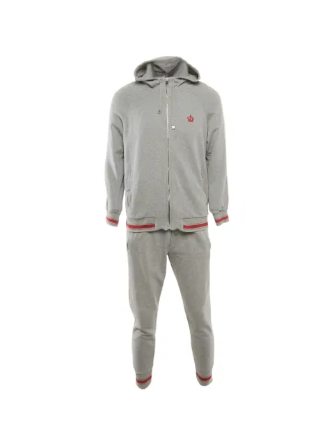 Dolce & Gabbana Pre-Owned zip-up cotton tracksuit Grey 1169881