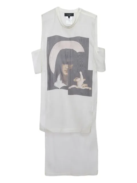 Givenchy Pre-Owned graphic-print silk top White 1169953