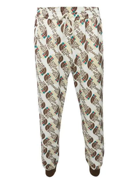 Gucci Pre-Owned logo-print jersey pants White 1170182