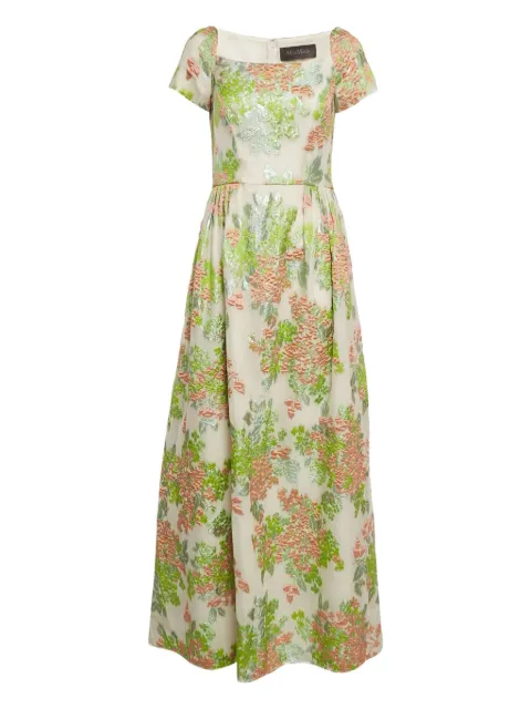 Max Mara floral jacquard dress Neutrals 1171672