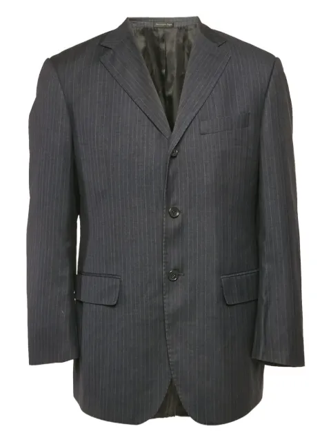 Ermenegildo Zegna Vintage 20th-century pinstripe wool blazer Blue 1169434