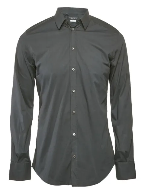 Dolce & Gabbana Pre-Owned Gold Fit shirt Blue 1168159