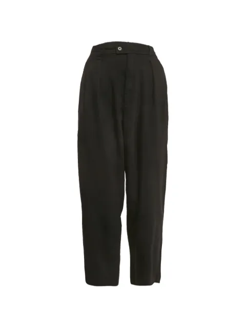 Polo Ralph Lauren Vintage pleated wool trousers Black 1163878