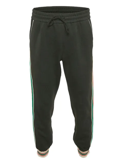 Gucci Pre-Owned GG-jacquard track pants Black 1170614
