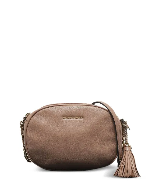 Michael Kors Vintage 2010s chain-strap tassel crossbody bag Neutrals 1162921