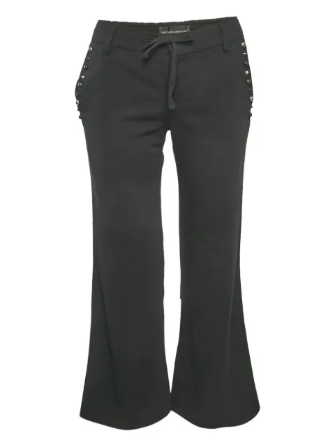 Zadig&Voltaire tud-detail flared trousers Black 1163667