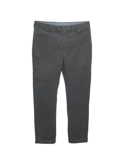 CHARLES TYRWHITT cotton gabardine trousers Grey 1162882
