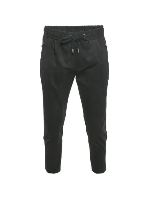Dolce & Gabbana Pre-Owned logo track pants Black 1162792