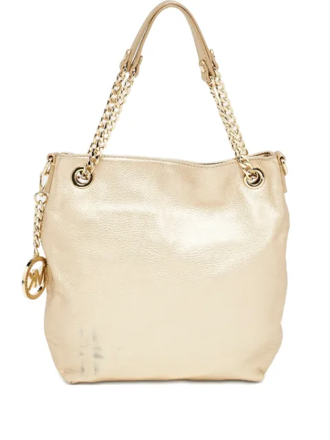 Michael Michael Kors 2010s chain-handle leather tote bag Gold 1144511