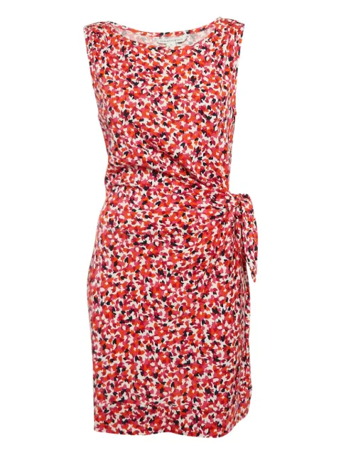 DVF Diane von Furstenberg printed wrap dress Red 1118394