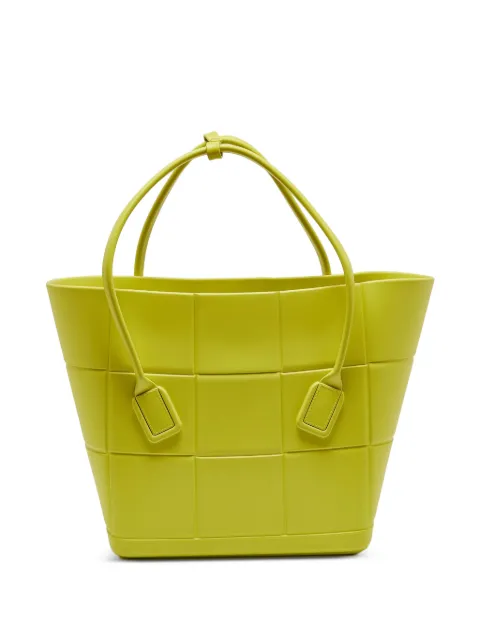 Bottega Veneta Pre-Owned intrecciato Arco tote bag Yellow 1067169