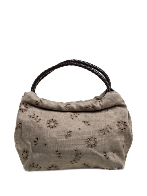 Furla floral-pattern shoulder bag Neutrals 396033