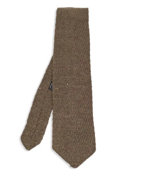 Giorgio Armani Pre-Owned wool tie Brown 978859