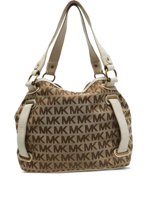 Michael Michael Kors 2000s monogram tote bag Neutrals 767521